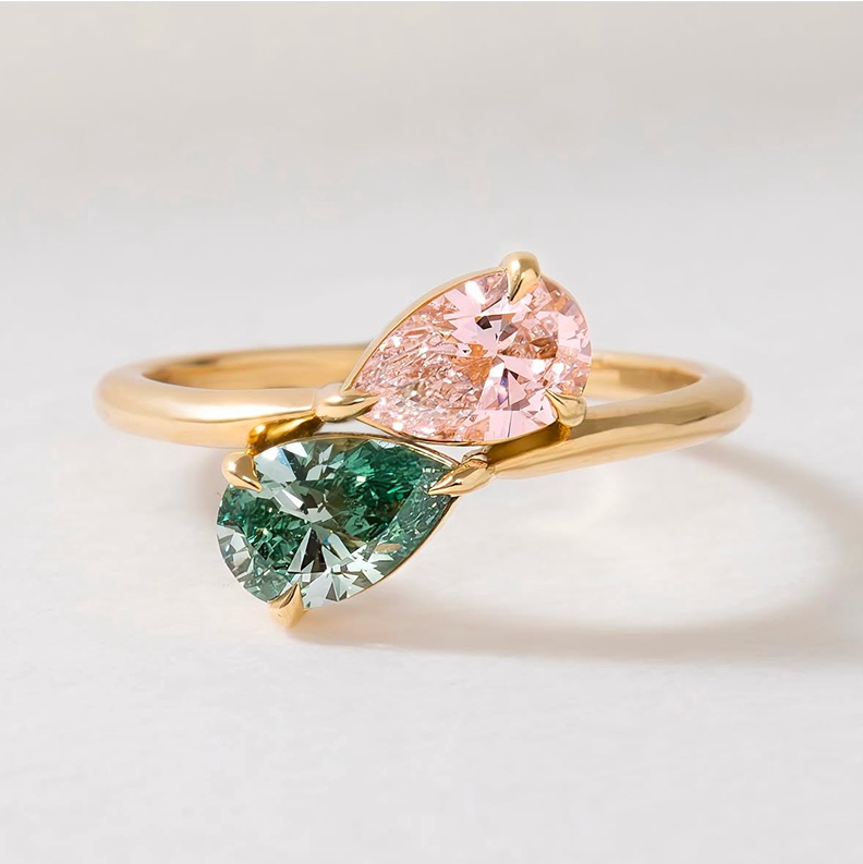 Name-Orbit Halo Split Pavé