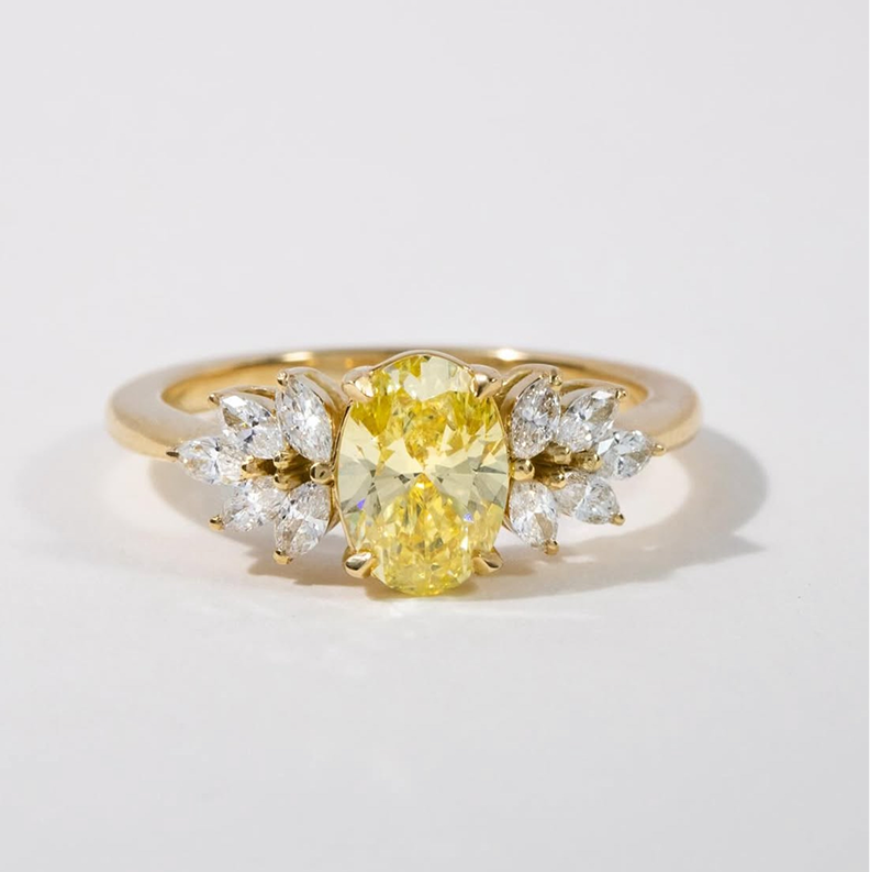 Name-Orbit Halo Split Pavé